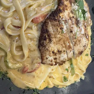 Chipotle Blackened Chicken Fettuccine