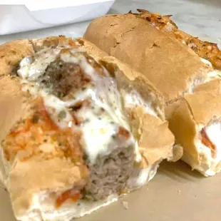 Homemade Meatball Sub