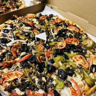 pizza, food