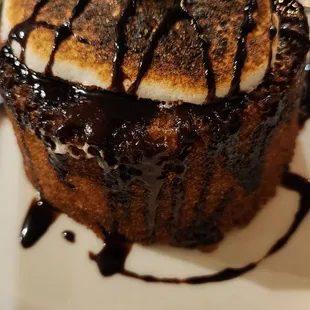 S&apos;more Cake. Not great, but good. Not really the taste of s&apos;more, but nice.