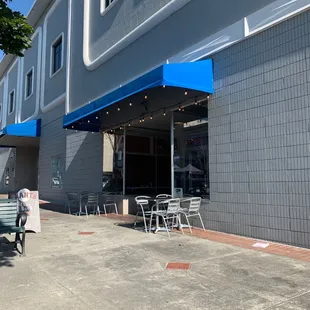 Outdoor seating