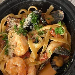 Fettuccine Jambalaya
