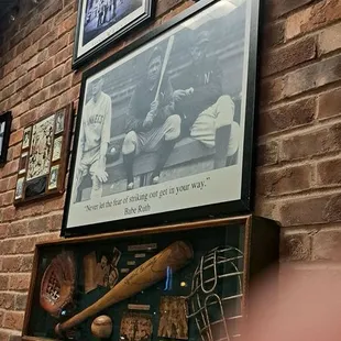 "Never let the fear of striking out get in your way." -Babe Ruth