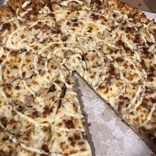 White Chicken Pizza