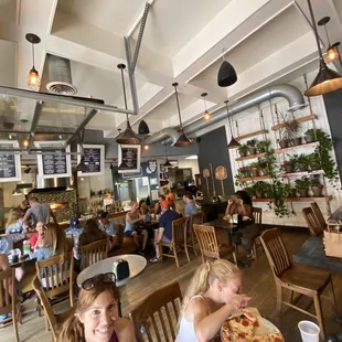 Inside seating