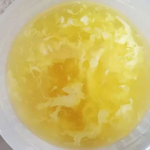 Large Egg Drop Soup