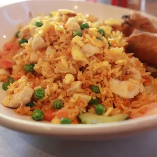 Chicken Fried Rice, so good, I just wish there was more.