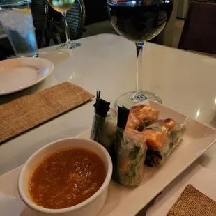 Coconut Shrimp Rolls