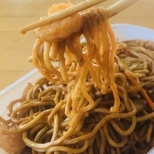 Shrimp Lo Mein.