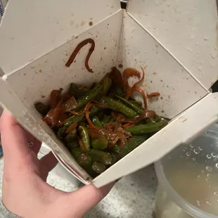 Beef and Beef with Green Beans