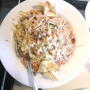 Beef Fried rice lunch