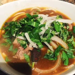 Spicy Beef Noodle Soup