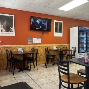 Inside of restaurant