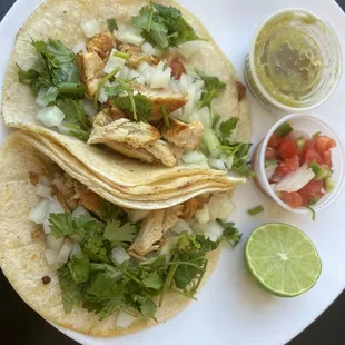 Chicken tacos
