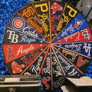 a wheel of the major league