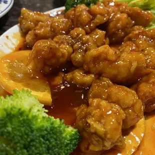 Orange chicken