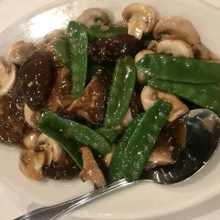 Assorted Mushrooms in Oyster Sauce