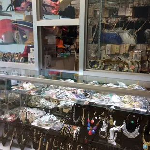Stuff for sale at the front of the restaurant