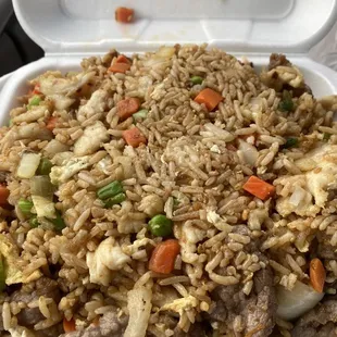 Combination fried rice