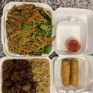 Beef Fried Rice Cream Cheese Wontons (6)