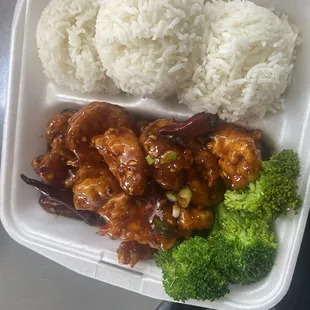 General Tso Shrimp