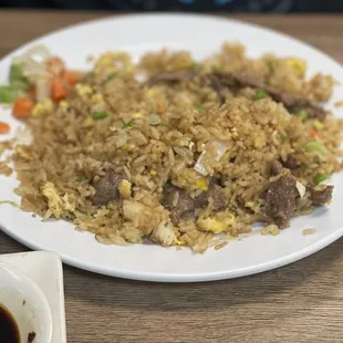 Beef fried rice