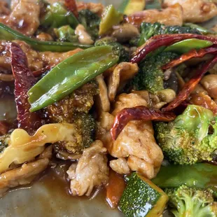 Sichuan chicken