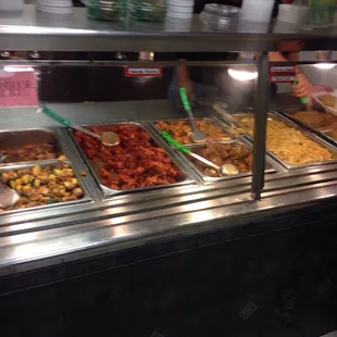 interior, chicken wings and fried chicken