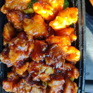 Tangerine chicken
