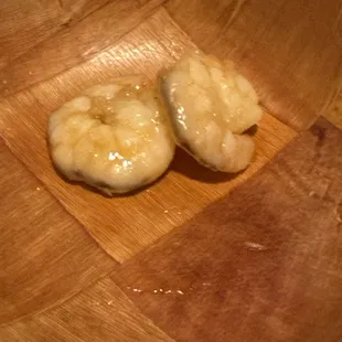 Non deveined shrimp