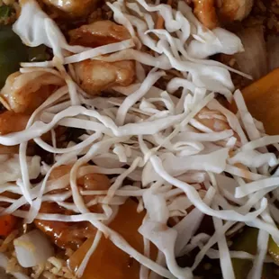 Pepper shrimp fried rice