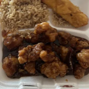 General Tsos Chicken Lunch Combo