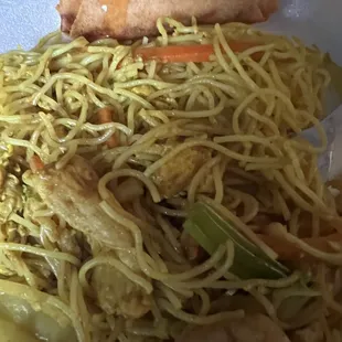 Singapore Noodles... Very flavorful