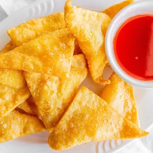 Cream cheese wonton