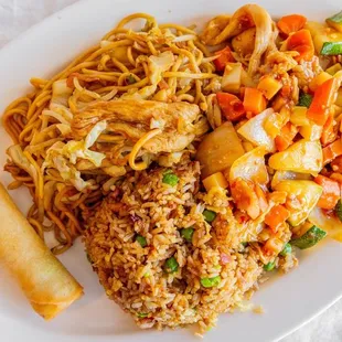 Kung Pao Chicken Combination