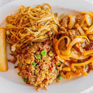 Mongolian Beef Combination