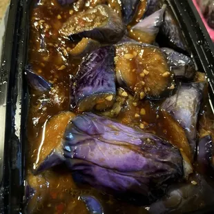 96. Eggplant with Garlic Sauce