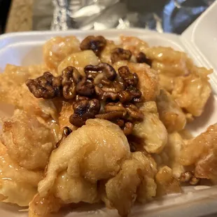 22. Honey Glazed Walnut Shrimp