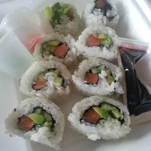 Alaskan roll - their rolls are not quite as good as their teriyaki, so skip it