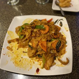 47. Spicy Noodles w/ roast duck
