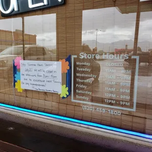 Store Hours