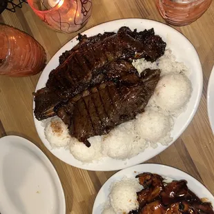 Kihei Ribs (Grilled) Guava BBQ teriyaki chicken Teriyaki Beef (Grilled)