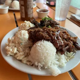 Medium Combo: Korean Chicken (Grilled) x's Auntie's Shoyu Chicken