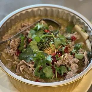 Stewed Thin Beef Slices with Sauerkraut