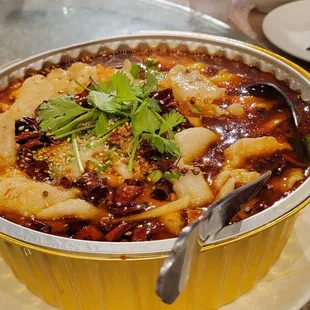 Boiled Fish Filet