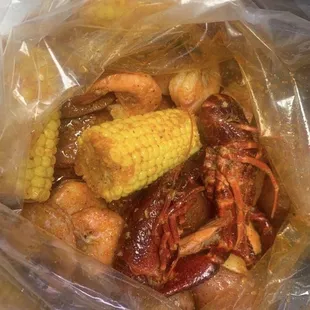 Shrimp and crawfish