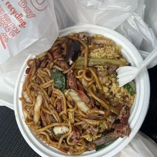 Roast Pork Lo Mein