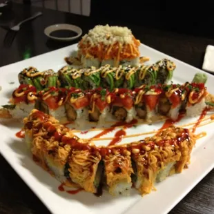 Top:  Volcano Roll