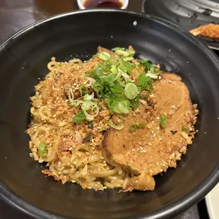 Dry Garlic Ramen