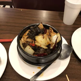 Hot spicy pot